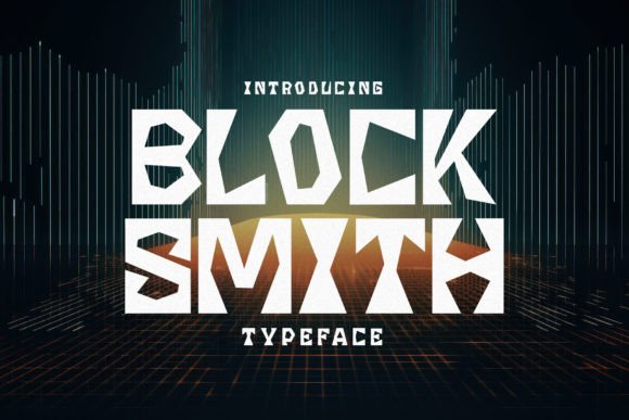 Blocksmith: The Bold Font for Strong Brand Identity