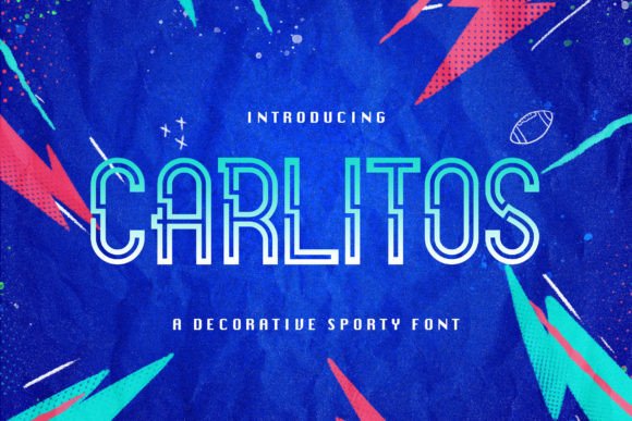 Carlitos: The Sporty Display Font for Bold Designs