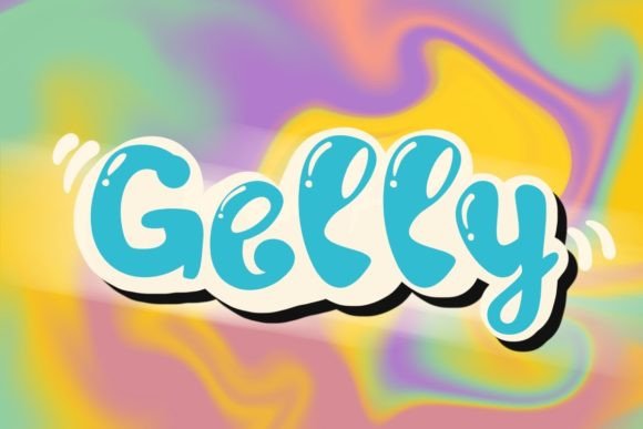 Cute Gelly Font for Playful Branding and Digital Creativity