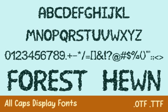 Forest Hewn Font Review and Download Guide