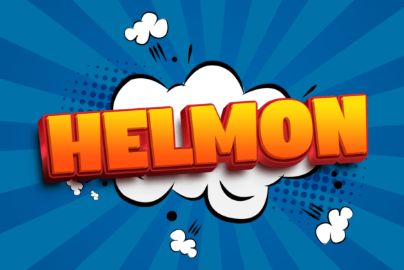 Helmon: The Bold Display Typeface for Creative Makers