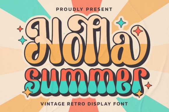 Holla Summer: The Vintage Typeface for Memorable Branding