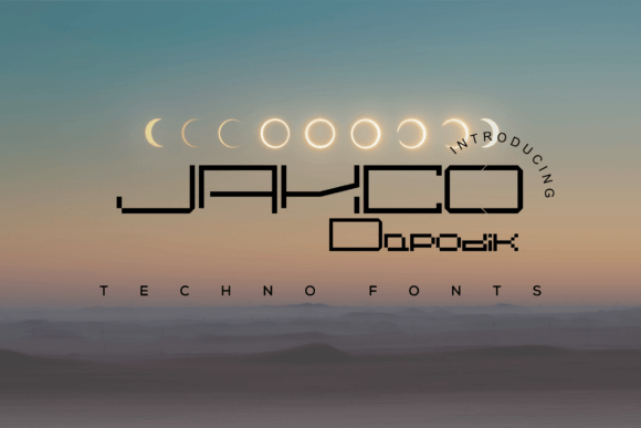 Jacko Dapodik: A Display Font That Elevates Handmade Creations