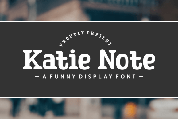 Katie Note: A Happy Handwritten Font for Creative Projects