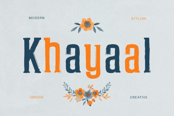Khayaal Display Font for Bold and Modern Branding