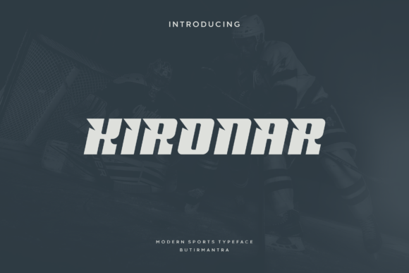 Kironar: The Dynamic Sports Font for Bold Brand Logos