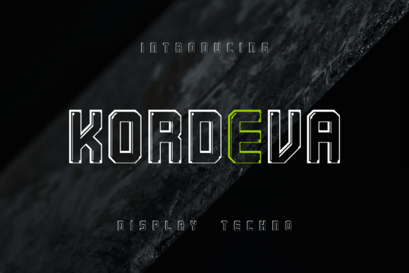 Kordeva: The Strong Display Typeface for Handmade Brands
