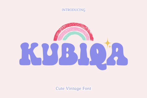 Kubiqa: A Playful Display Font for Creative Projects