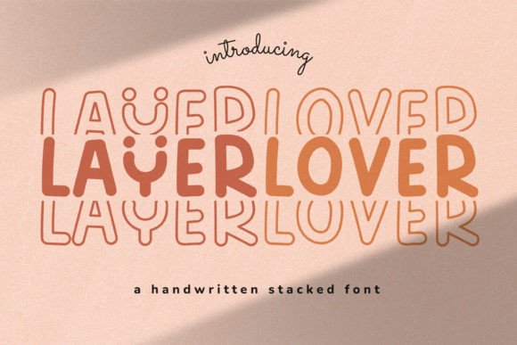 Layerlover: The Premium Display Font for Editorial Design
