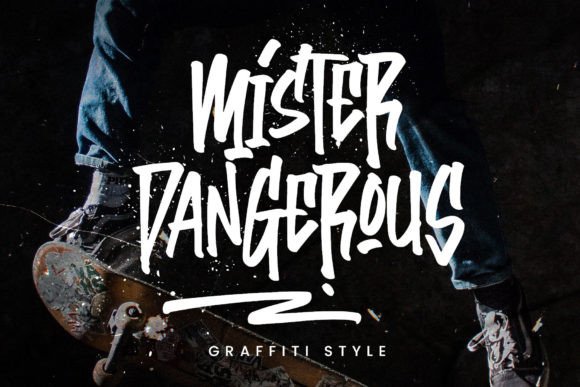 Mister Dangerous Font for Bold Branding and Creative Design