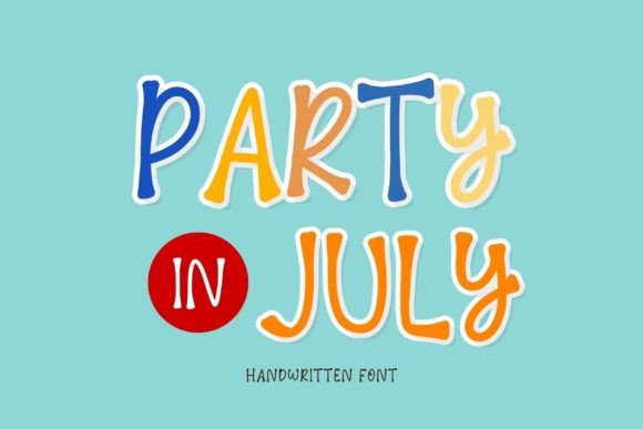 Party in July Font for Professional Branding and Creative Projects