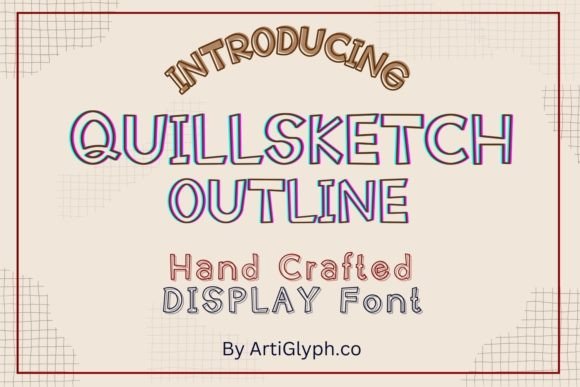 Quillsketch Outline for Whimsical Branding and Creative Projects