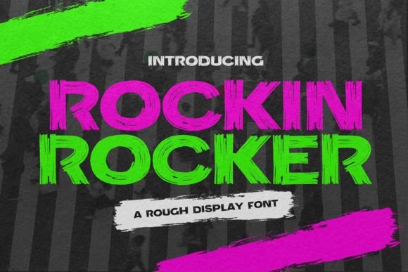 Rockin Rocker: The Bold Display Typeface for Modern Editorial Design