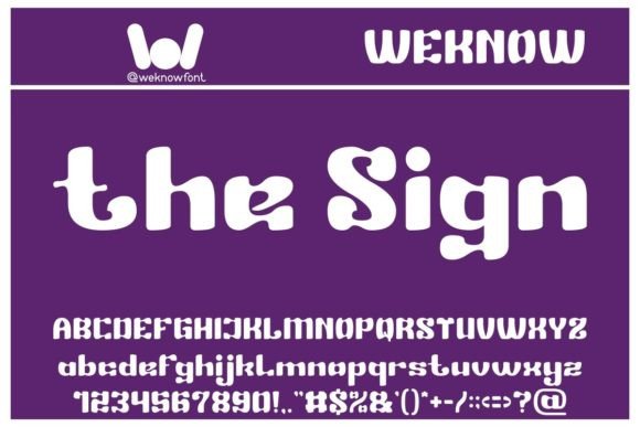 The Sign: A Curly Display Font for Bold Projects