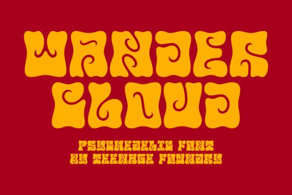 Wander Cloud: A Unique Display Typeface for Editorial Design